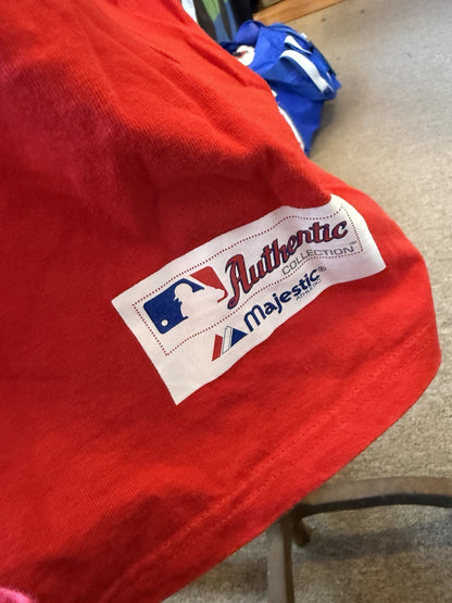 AS IS 2008 MLB All Star Game Red Shirt Men’s - See Measurements For Size
