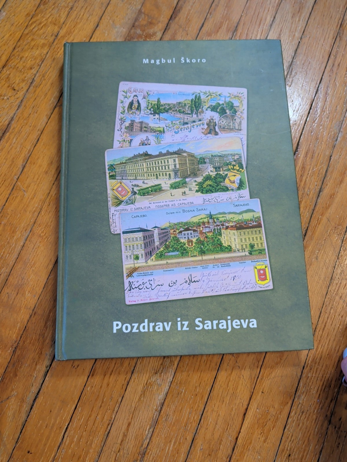 Hardcover Pozdrav iz Sarajeva Greetings from Sarajevo Magbul skoro