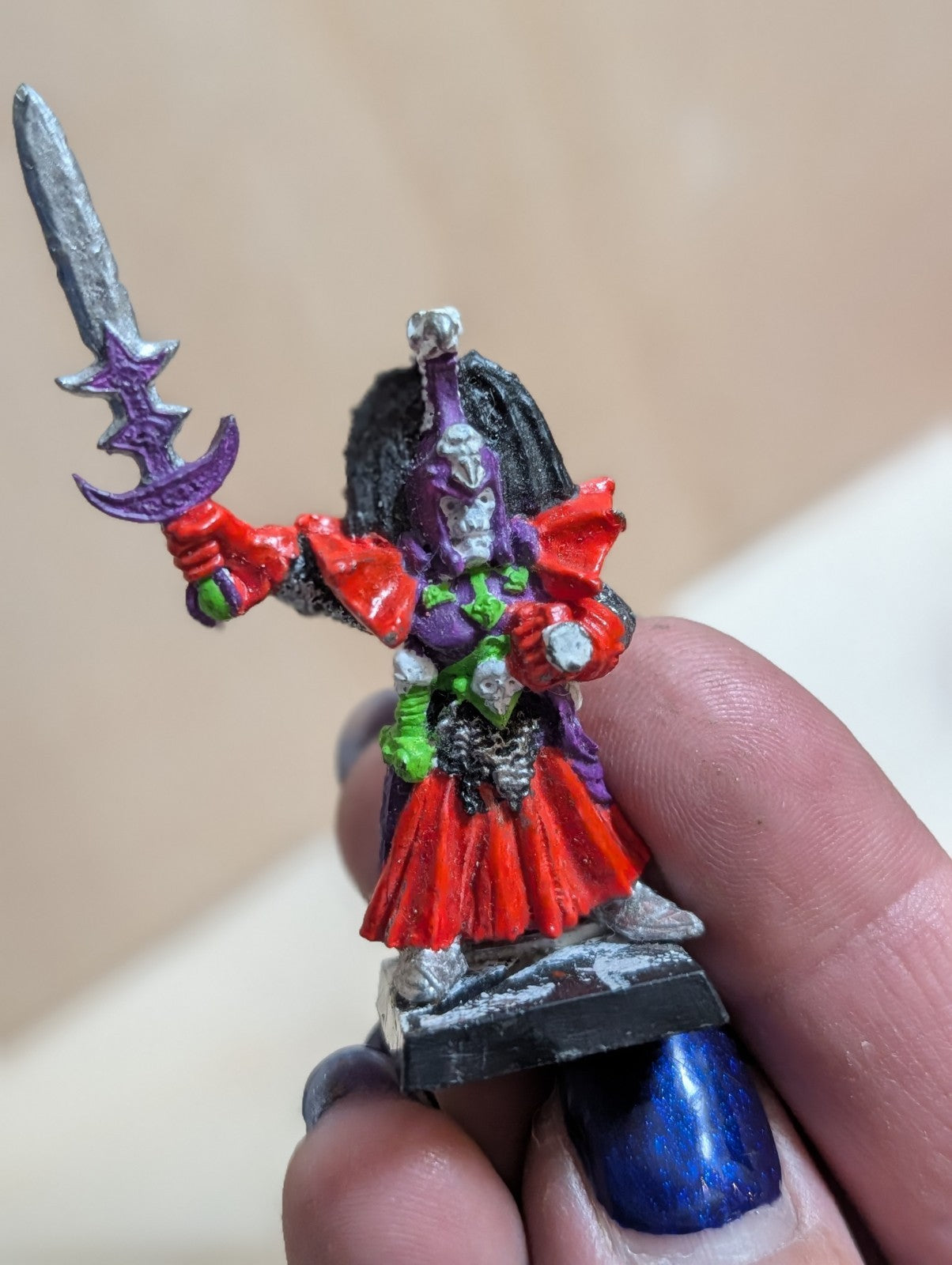 Citadel Warhammer Wight Undead Vampire Counts Vintage Fantasy Metal Painted 