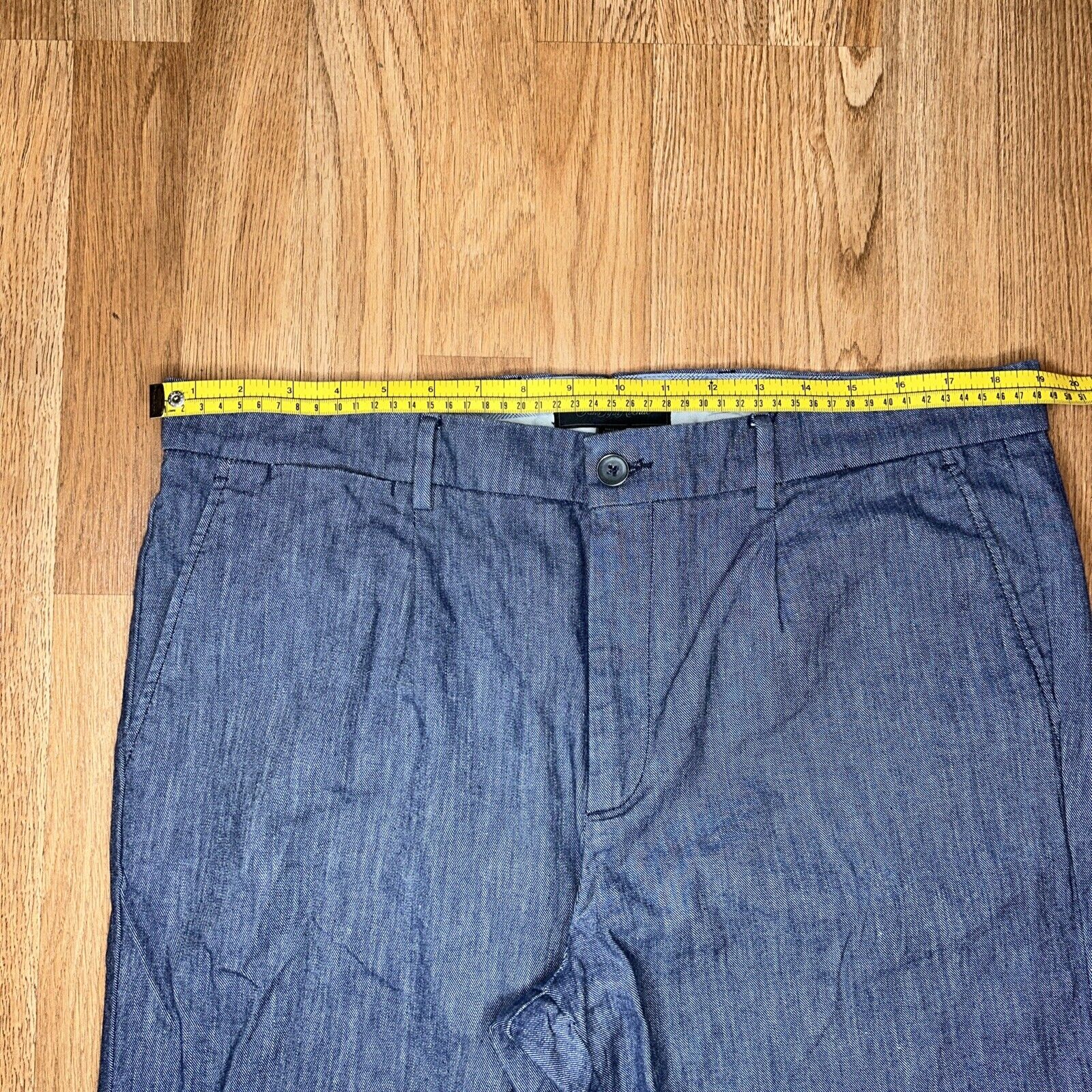 Saks Fifth Avenue Pants Mens Size 36 38 Blue