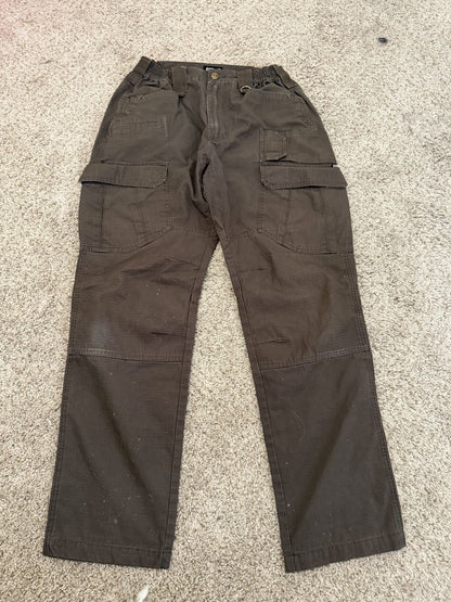 AS IS CQR Men's Flex Ripstop Tactical Cargo Pants Olive Green 30x32