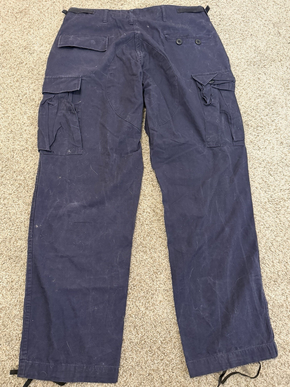 No Tag Men’s Cargo Pants 36/40 Cotton Straight Leg Regular Fit Pockets
