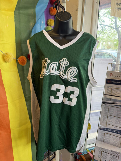 Magic Johnson #33 Michigan State Spartans Legends Jersey Men's Size XXL
