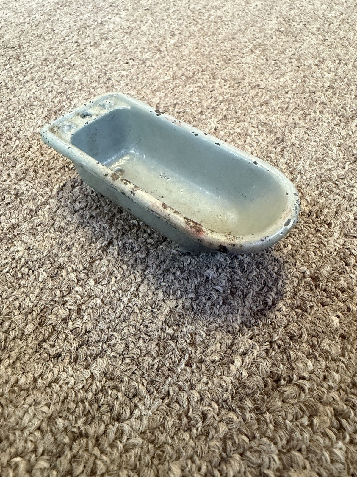 Antique Cast Iron Kilgore DollHouse Miniature Bath Tub