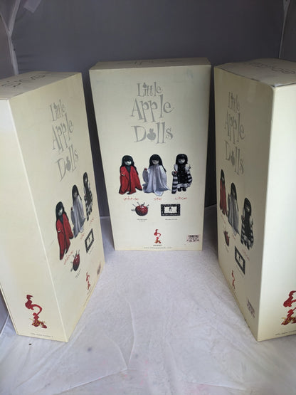 little apple dolls Lot Of 3 NIB