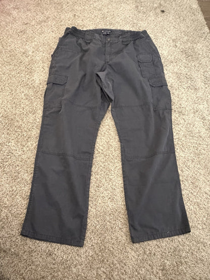 5.11 Tactical Cargo Pants Grey Ripstop Double Knee Size 20 Womens