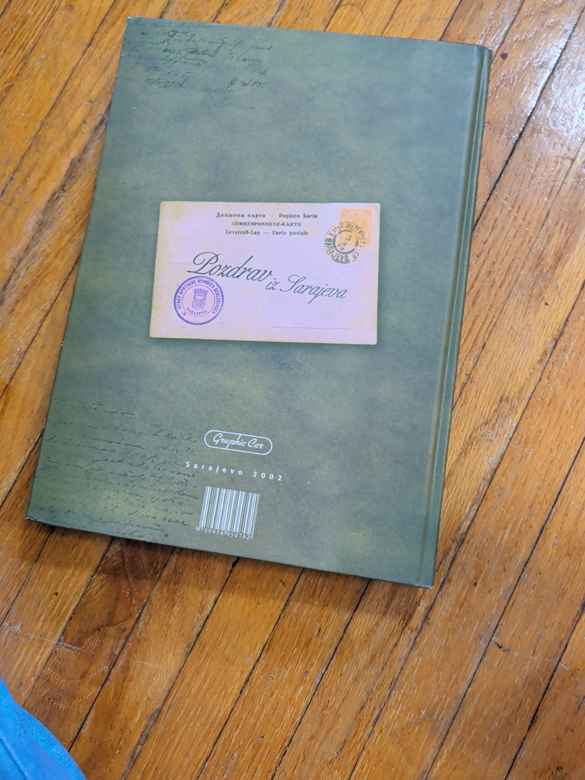 Hardcover Pozdrav iz Sarajeva Greetings from Sarajevo Magbul skoro