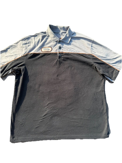 Harley Davidson Racing Collared Tee Unsized