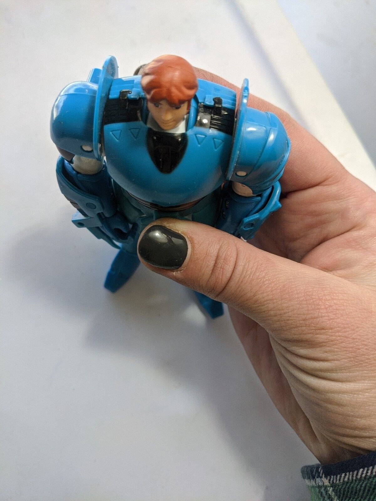 Ronin Warriors Action Figure Cye 6" Playmates 1995 Helmet Loose Incomplete