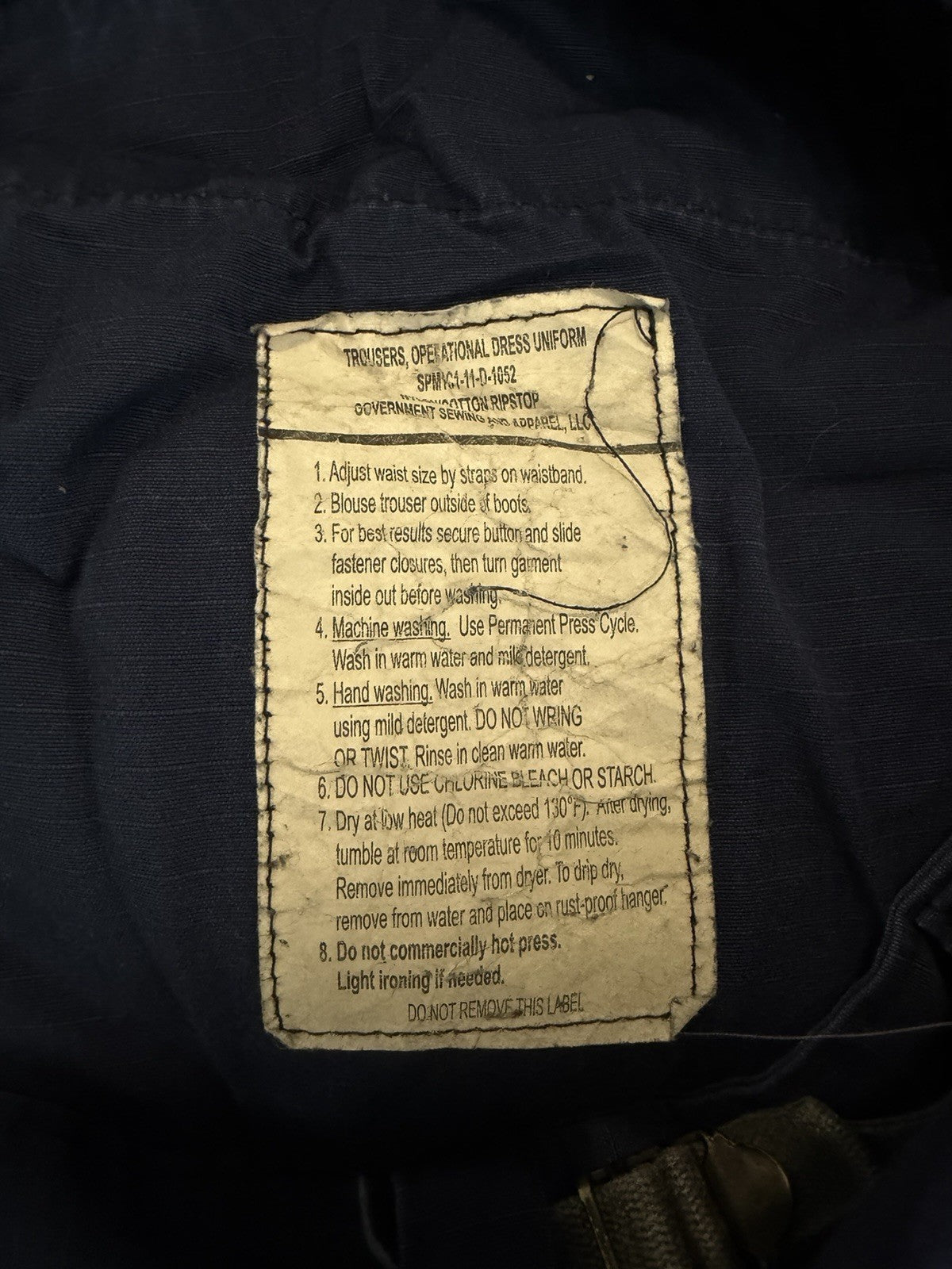 As Is Operational Dress Uniform Trousers Size 35 