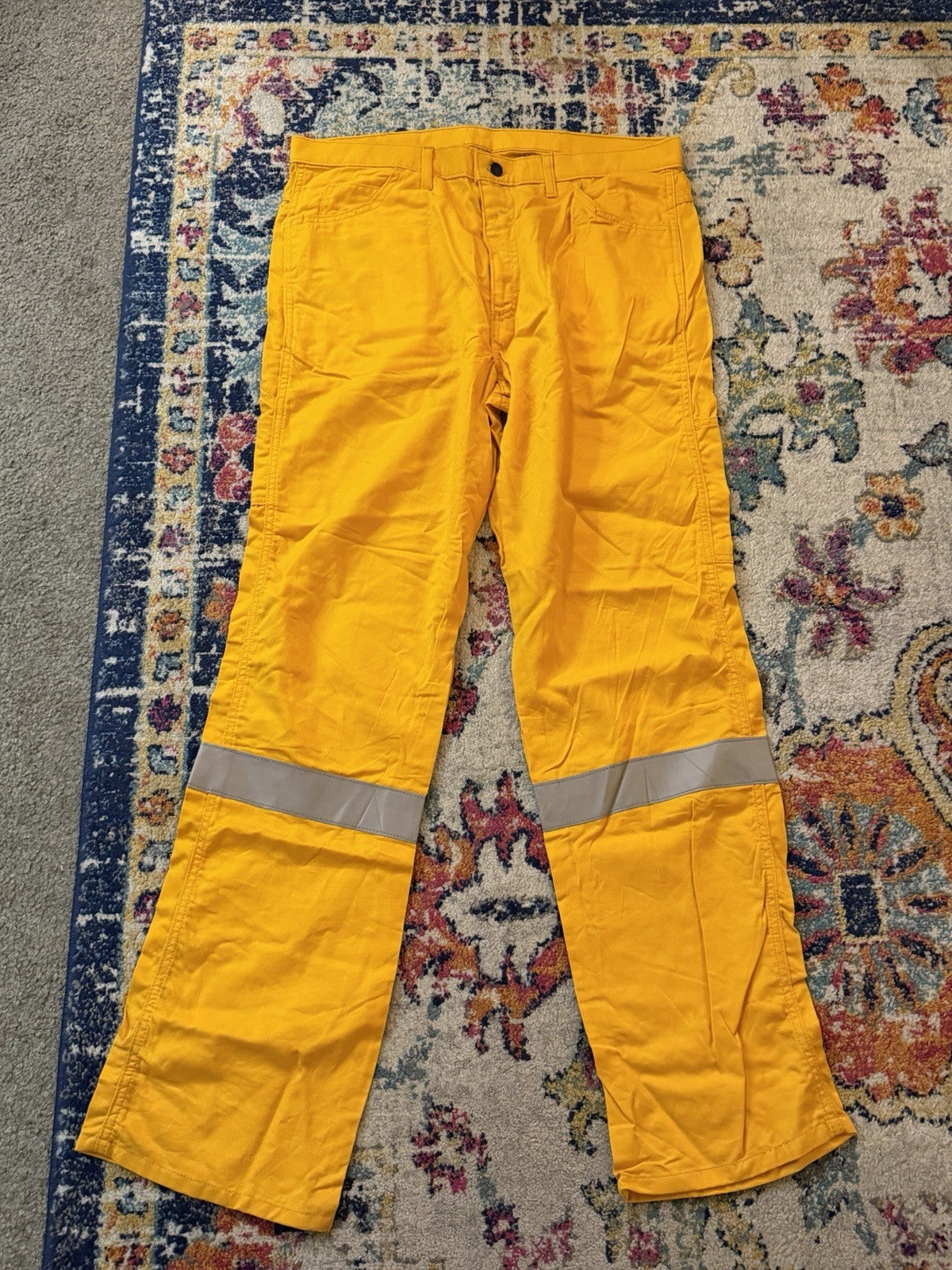 CrewBoss CFP0122 Fire Spec Pant - Yellow 38