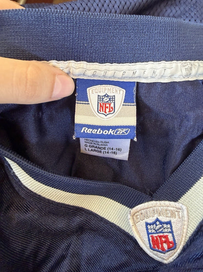 Tedy Bruschi New England Patriots Jersey Boys L Youth NFL Football Kids Blue 54