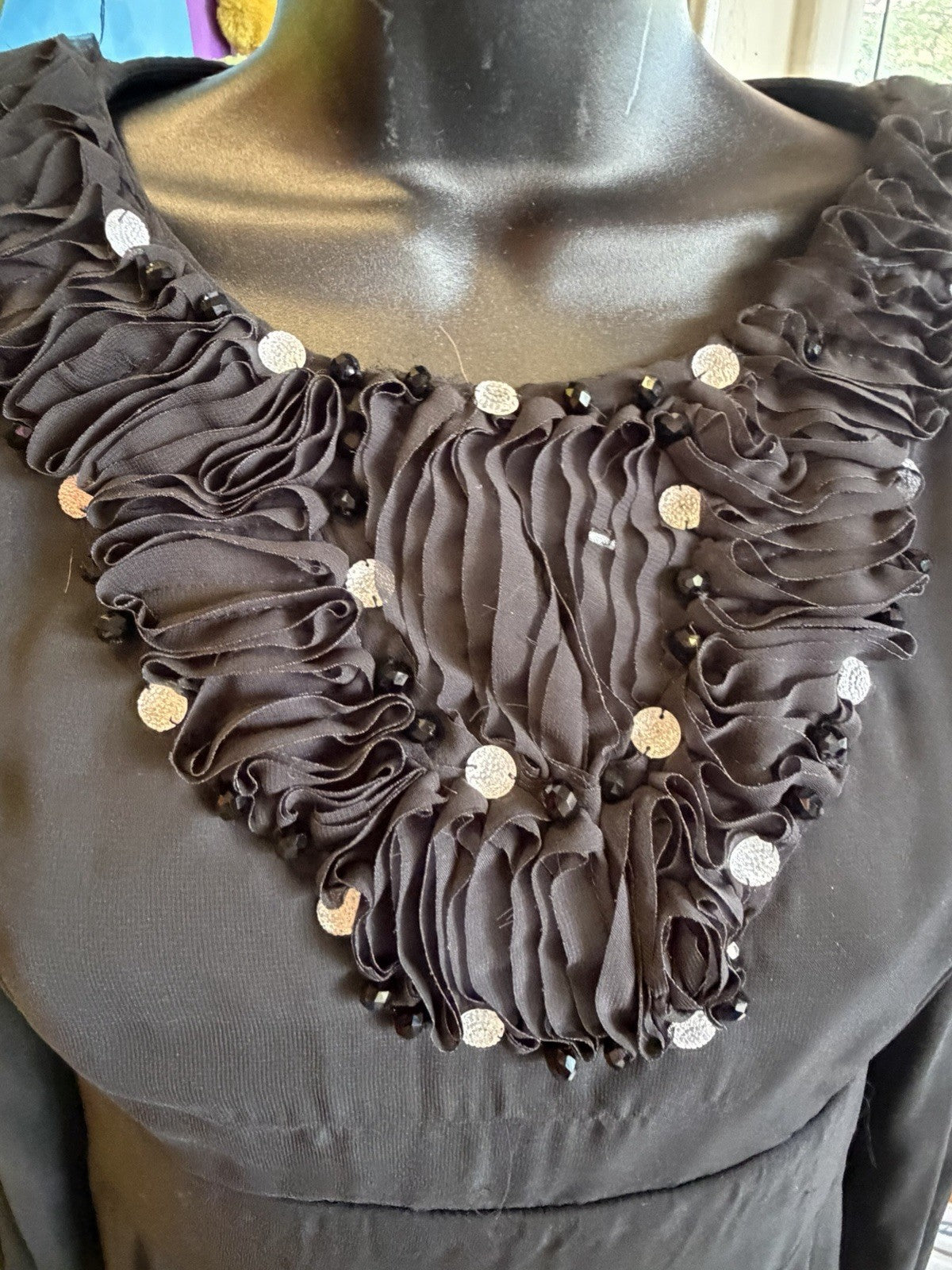 As Is- Alvina Modesty Dress Size 40- See Measurements