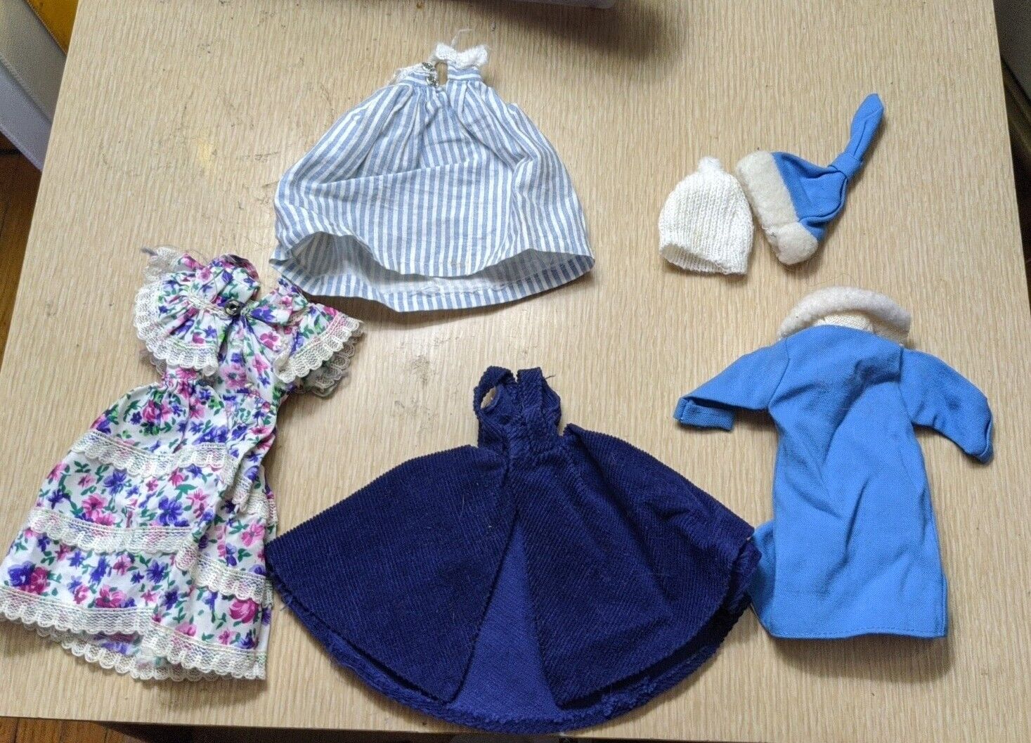 Vtg BARBIE Clone Clothing Lot Maddie Mod British hong Kong Fablu Premier Tagged