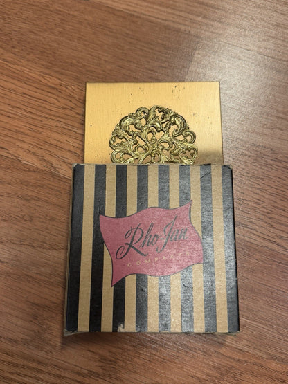Vintage Rho-Jan Compact with Original box
