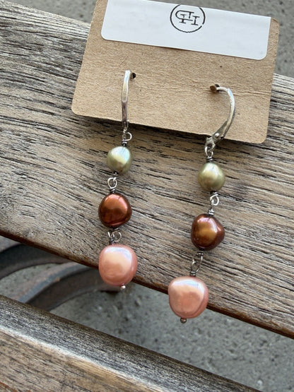 Honora Pearl Earrings And Necklace Matching Set