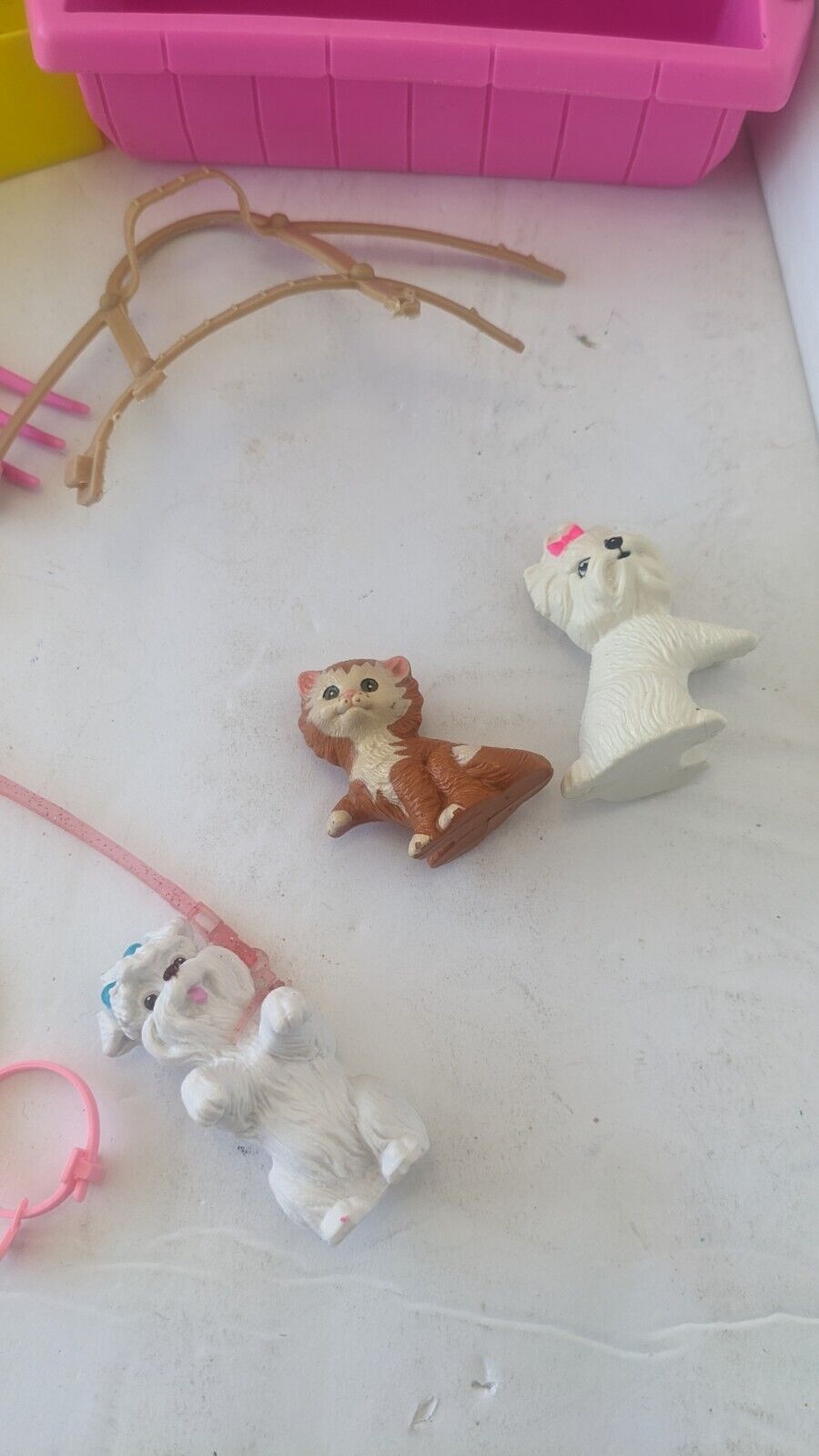 Barbie Doll Accessories Lot  90s pets animals farm horse dog cat