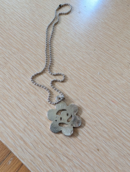 Vintage Spice Girls Round SPICE Necklace Pendant Extremely Rare