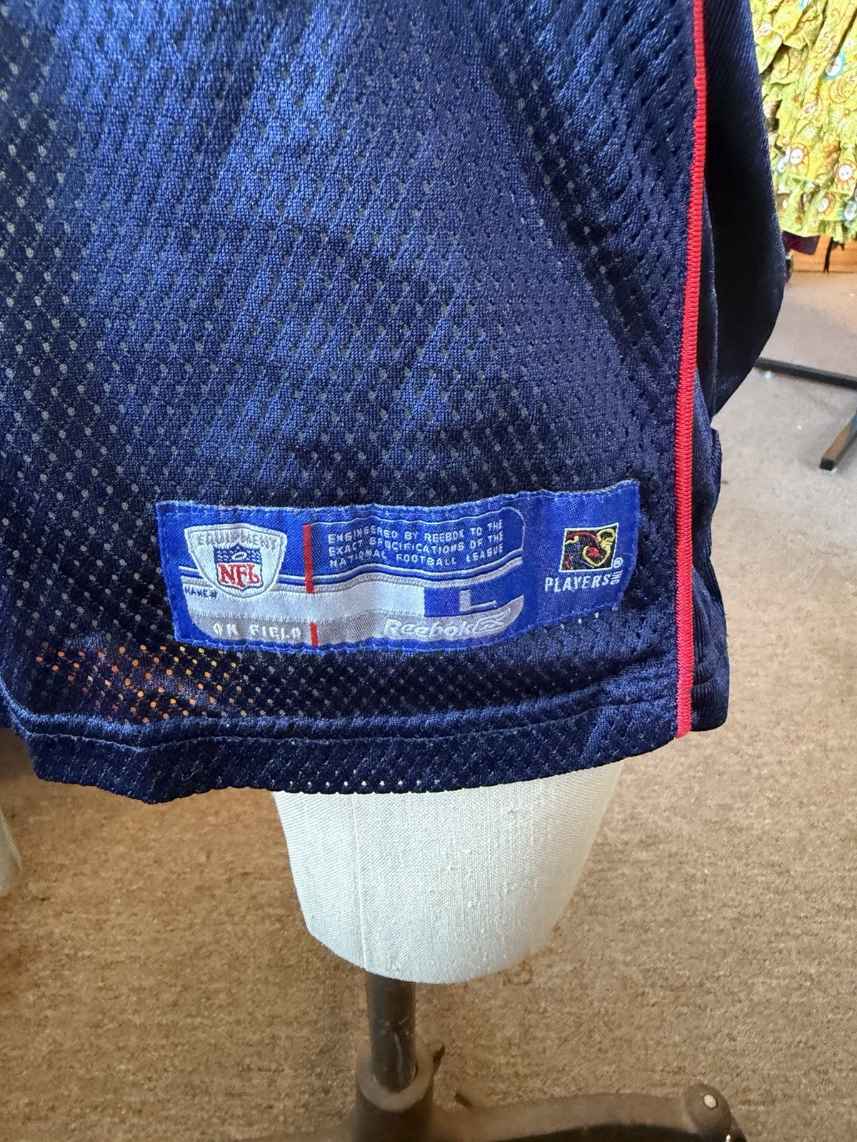 Tedy Bruschi New England Patriots Jersey Boys L Youth NFL Football Kids Blue 54