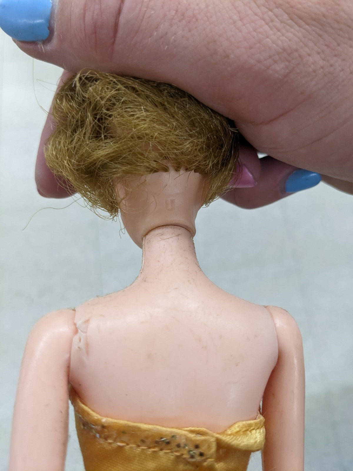 Vintage Uneeda Wendy Blonde Bubble Cut Barbie Bild Lilli Style Clone Doll