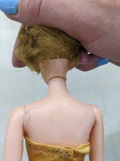 Vintage Uneeda Wendy Blonde Bubble Cut Barbie Bild Lilli Style Clone Doll