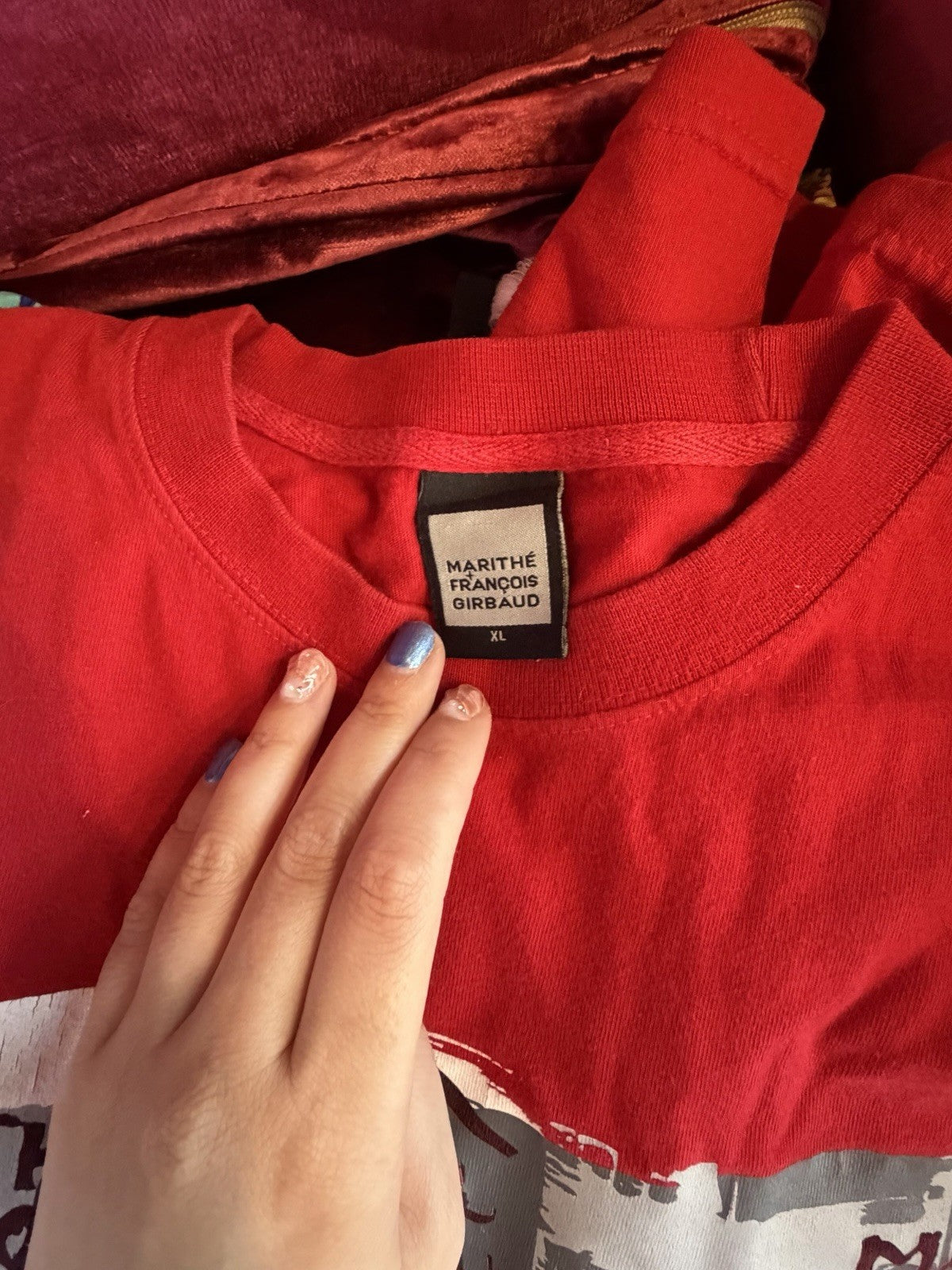 Marithé + François Girbaud Train Yard L/S T Shirt (Size XL, Fits Bigger)