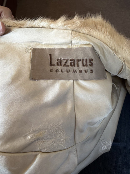 Vintage Mink Shrug Lazarus Columbus 