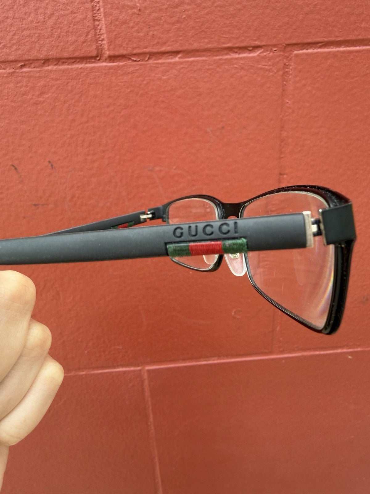 As Is Used Gucci Brand Eyeglasses Men’s Frame