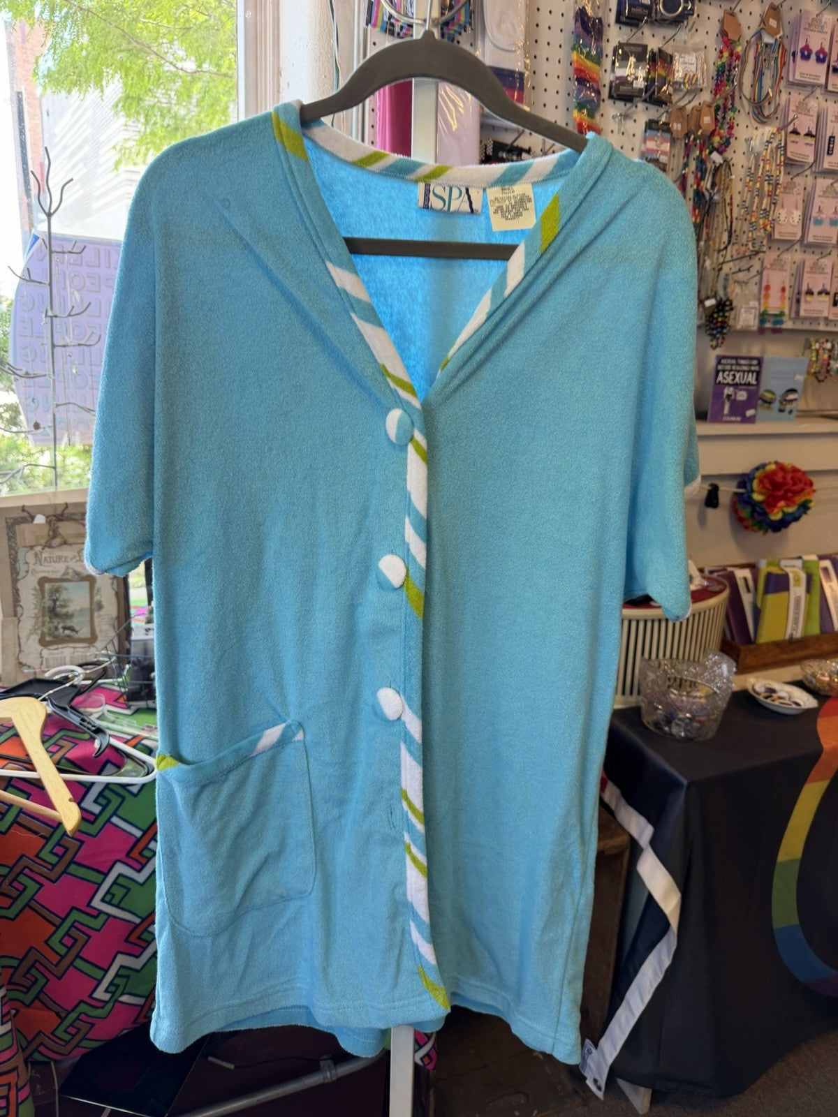 Vintage Spa Wear Robe Size Small- See Measurements