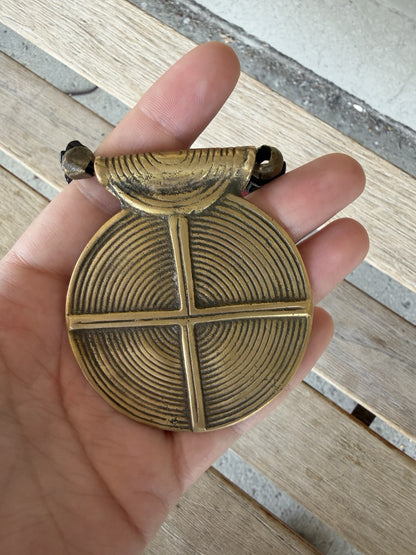 Modern Beyop Brass Necklace