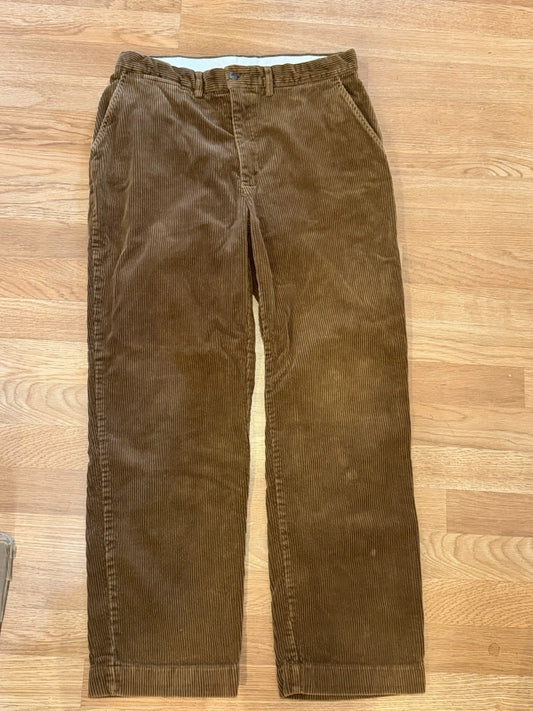 Vintage Polo Ralph Lauren Brown Corduroy Pants 650 Men’s Size 32