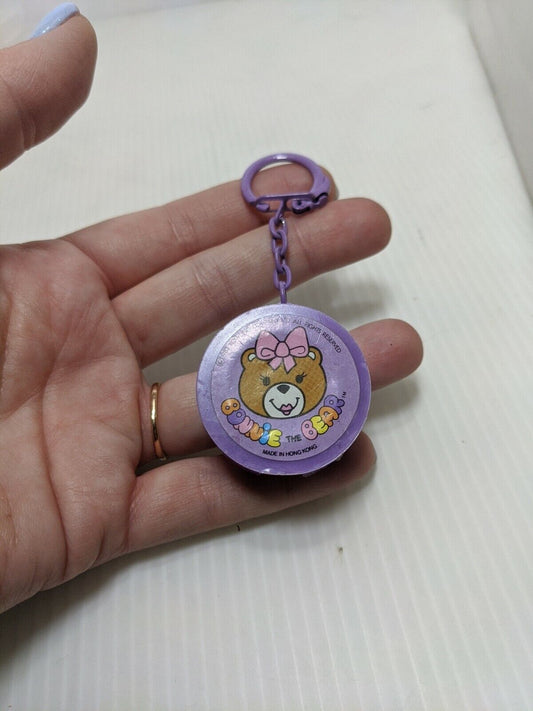 Rare VINTAGE BONNIE THE BEAR supplies pencil sharpener keychain Hong Kong 