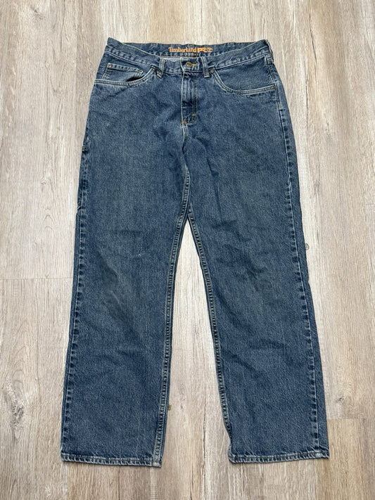 Timberland Straight Jeans Dark Wash Men's Size 34x30