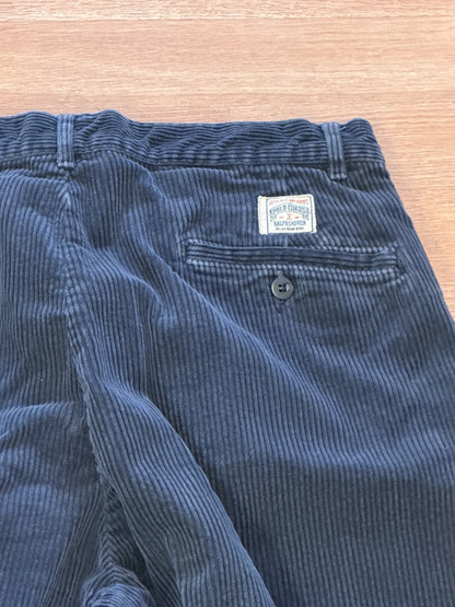 Vtg Polo Ralph Lauren men sz 31x30 classic fit Navy Blue corduroy pants