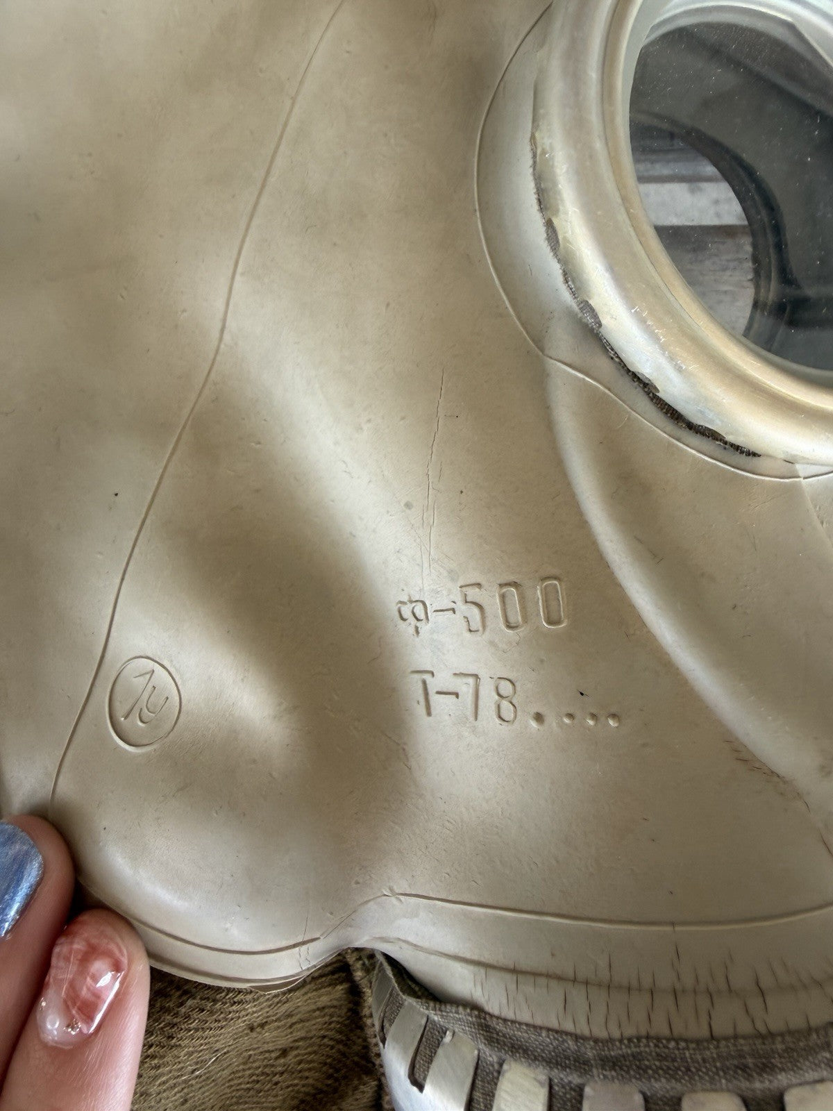 Cold War Russian GP5 Gas Mask, Display Only