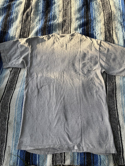 Vintage WILSON Red Branded Label Athleticwear Heavy White T-Shirt Large