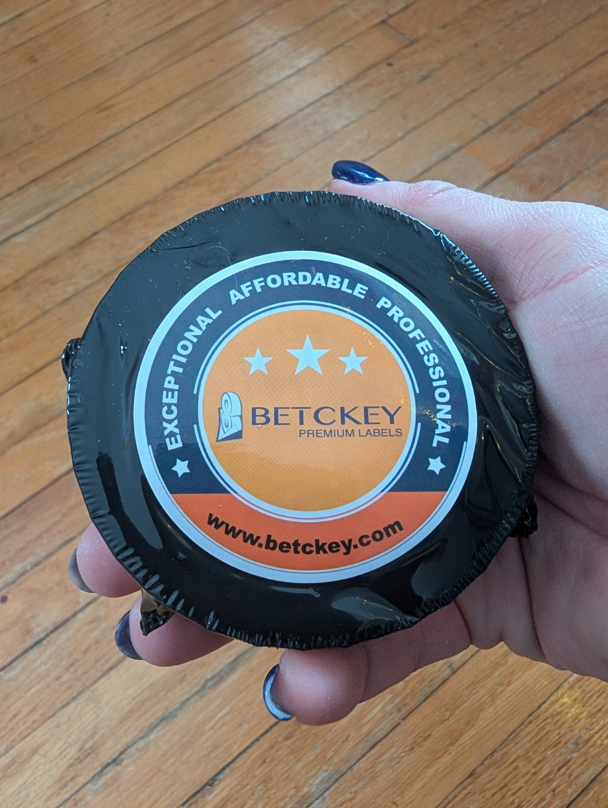 BETCKEY - 1" x 0.5" (25 mm x 13 mm) Small Thermal Labels SINGLE ROLL FREE SHIP 