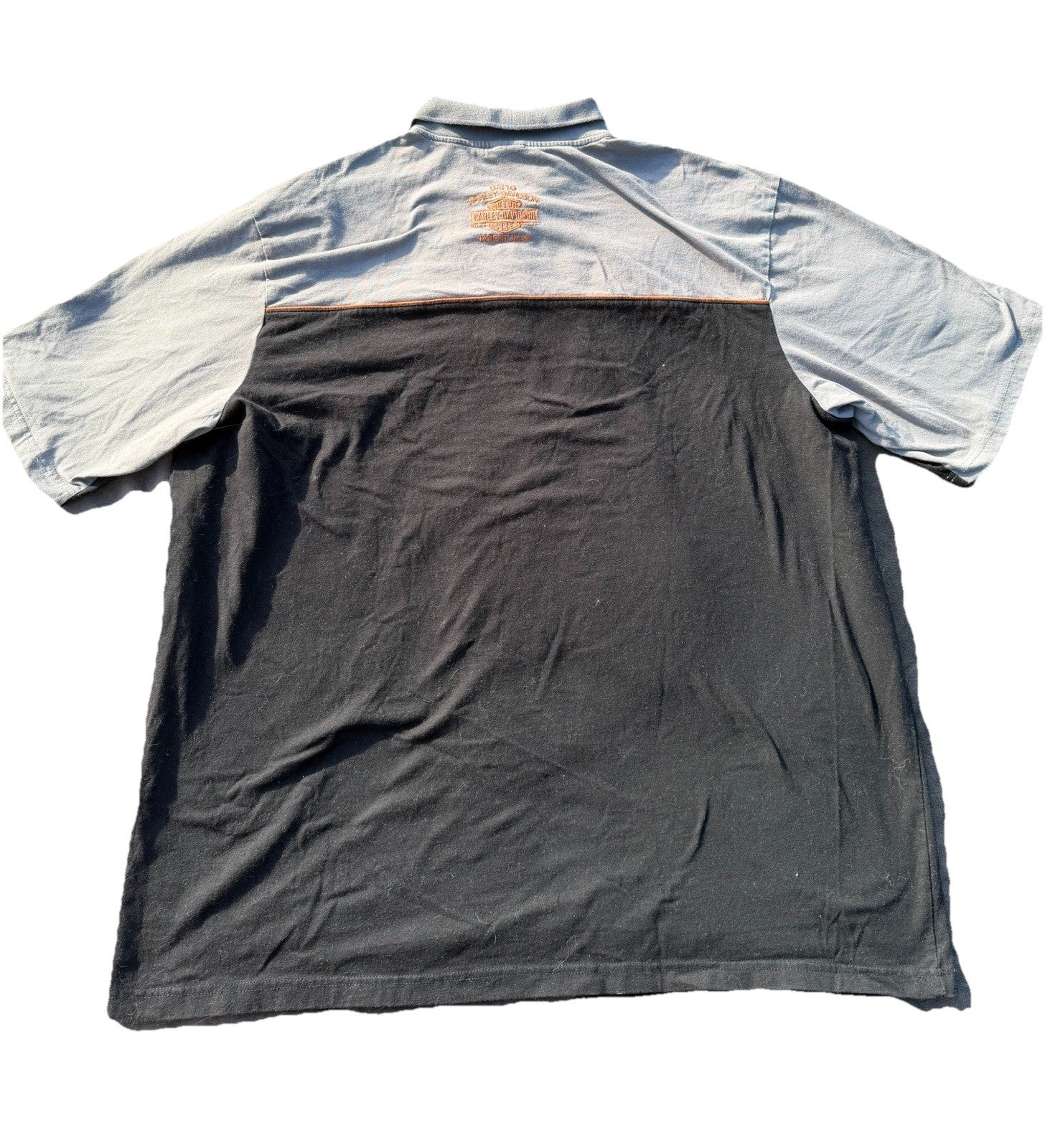 Harley Davidson Racing Collared Tee Unsized