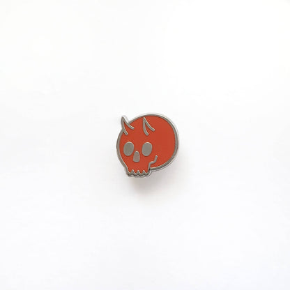 These Things - Lil demon skull enamel pin