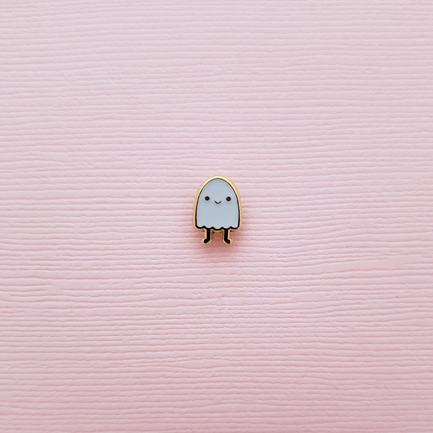 Glow Ghost enamel mini pin