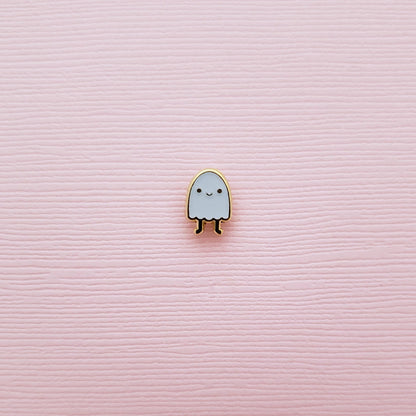 Glow Ghost enamel mini pin