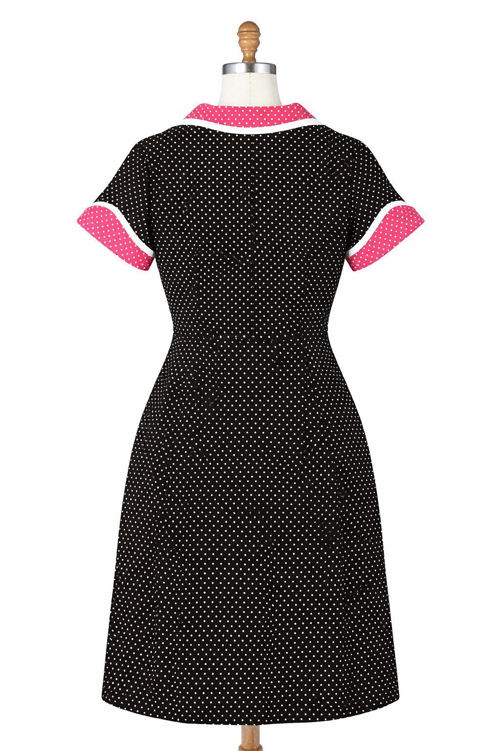 Sourpuss Peggy Sue Retro 1950s Diner Style Dress Polka Dots Dress