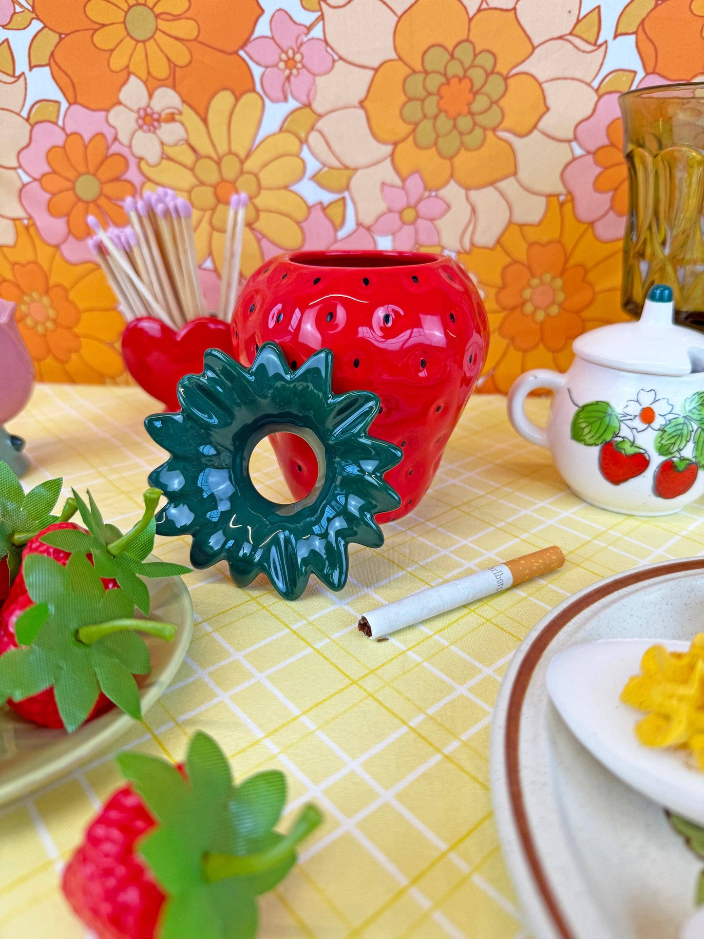 Strawberry Ash Tray
