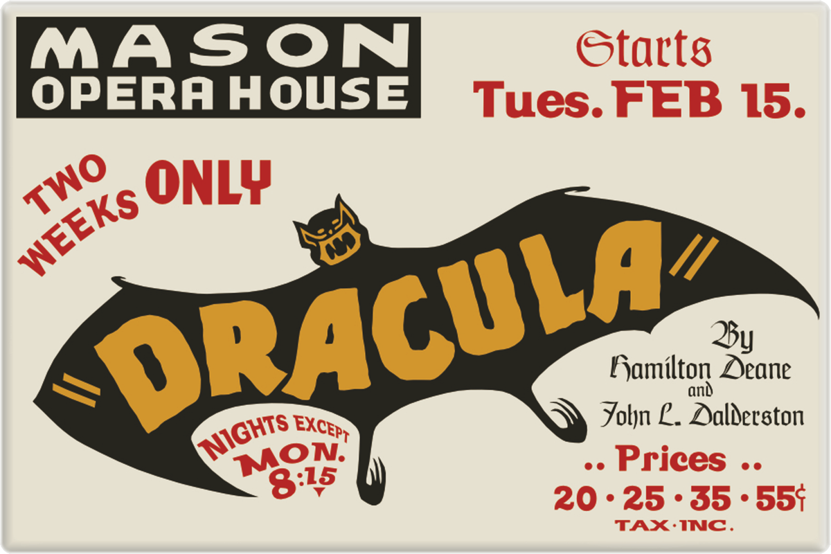 Compact Mirror - Dracula - At The Mason Opera House