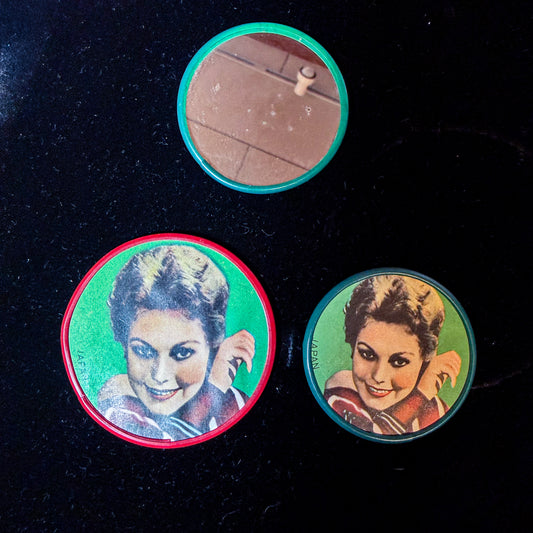 Vintage Japanese Pocket Mirrors Collection (Choose Your Style)