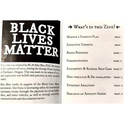 Corking Zine: Help with Traffic & Safety in & Around Marches