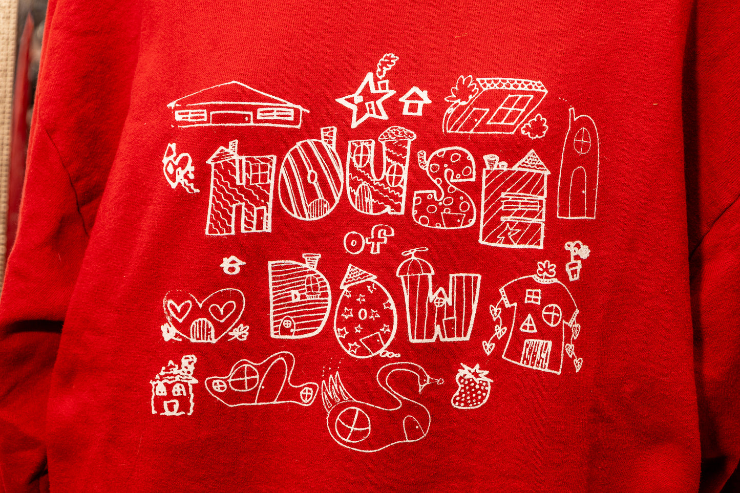 Stu’s House x House of Dow Collaboration Sweatshirt – Green or Red