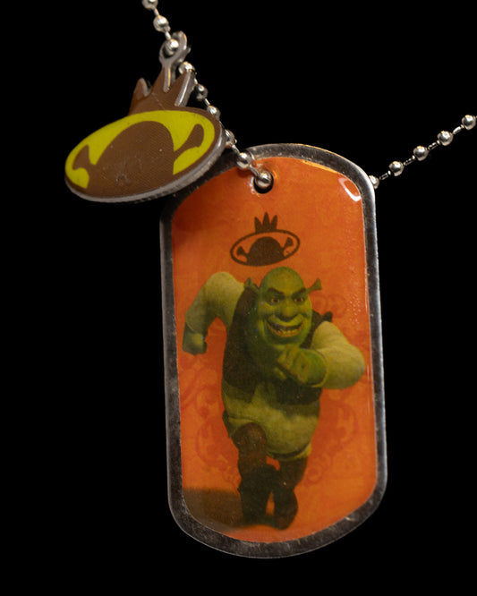 Shrek the Third Dogtag Necklace (Shreklace)