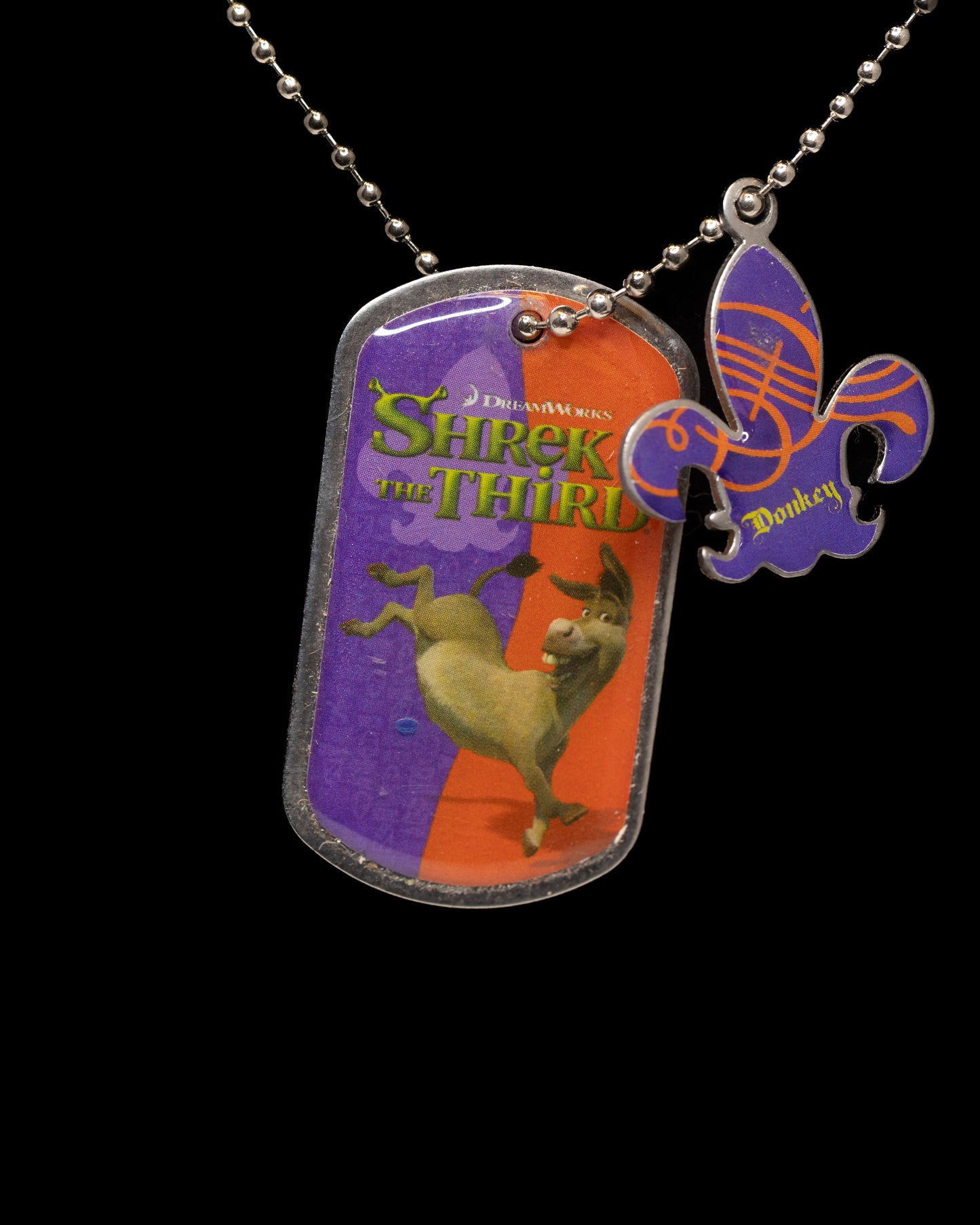 Shrek the Third Dogtag Necklace (Shreklace)