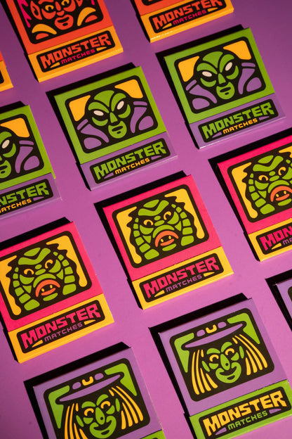 Monster Matchbook- Swamp Creature